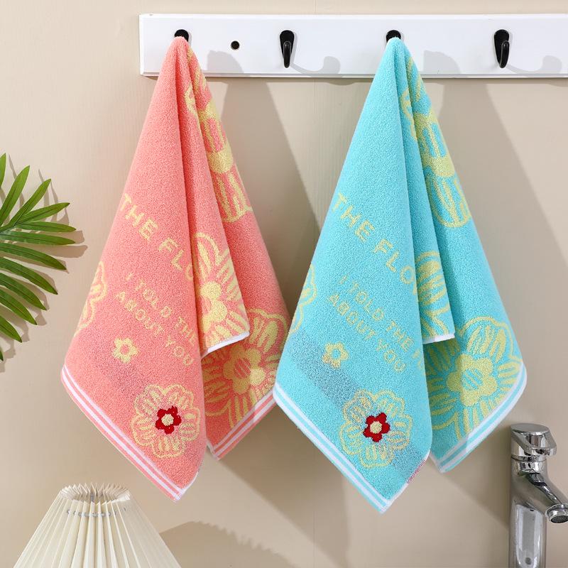 Gift Box: Soft, Absorbent Pure Cotton Face Towels – Large, Lint-Free for Adults, Couples, and Labor Protection.