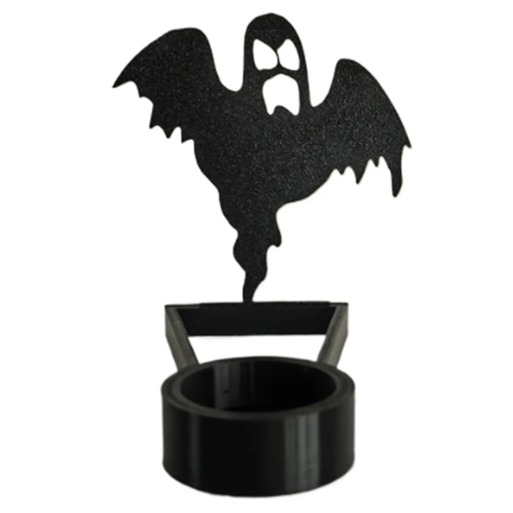 Halloween Horror Candle Holder Foldable Creative Candlestick Ornament Fun Creepy Desktop Decoration Atmosphere Arrangement Craft