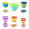 One Folding Bucket, Beach Water Play And Snowman-Making Toy, Multi-Functional Sand Digging Bucket And Snow Container, Essential