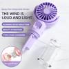 New Handheld Fan USB Rechargeable Portable Hanging Neck Misting Fan Adjustable Speed Spray Water Mist Fan Outdoor Camping Travel