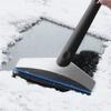Car Snow Shovel Stainless Steel Car Windshield Ice Scraper Car Window Snow Cleaning Tool