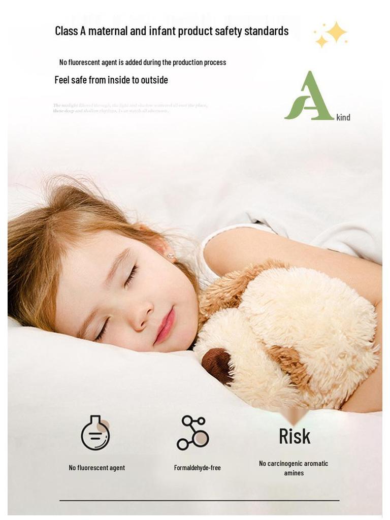 Double Layer Gauze Summer Quilt: Soft, Machine Washable, Class A for Mother and Baby