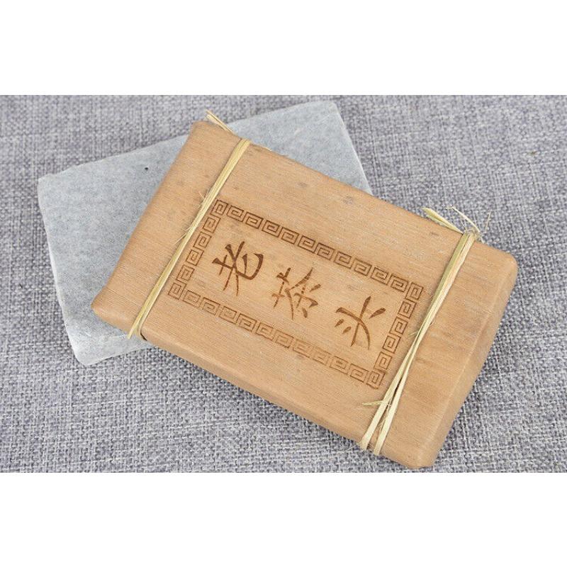 Чай Пуэр Golden Bud Brick 250г Спелый чайный кирпич Полезный напиток — фото 9