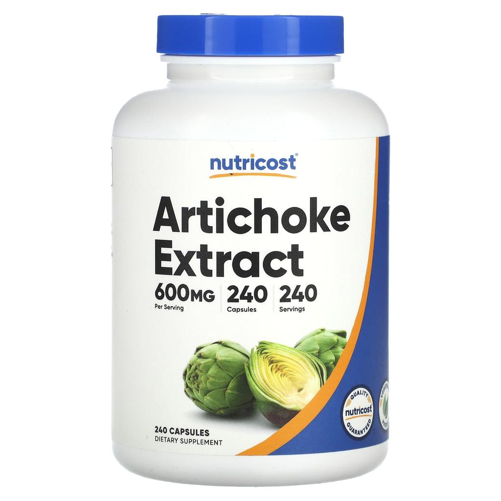 Artichoke Extract, 600Mg, 240 Capsules