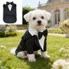Sesja zdjęciowa Pies Smoking Mały Pies Garnitur Miękki Poliester Pasek Uroczy Zwierzę Ślubne Ubranka dla Szczeniaka Impreza Urodzinowa Prezent