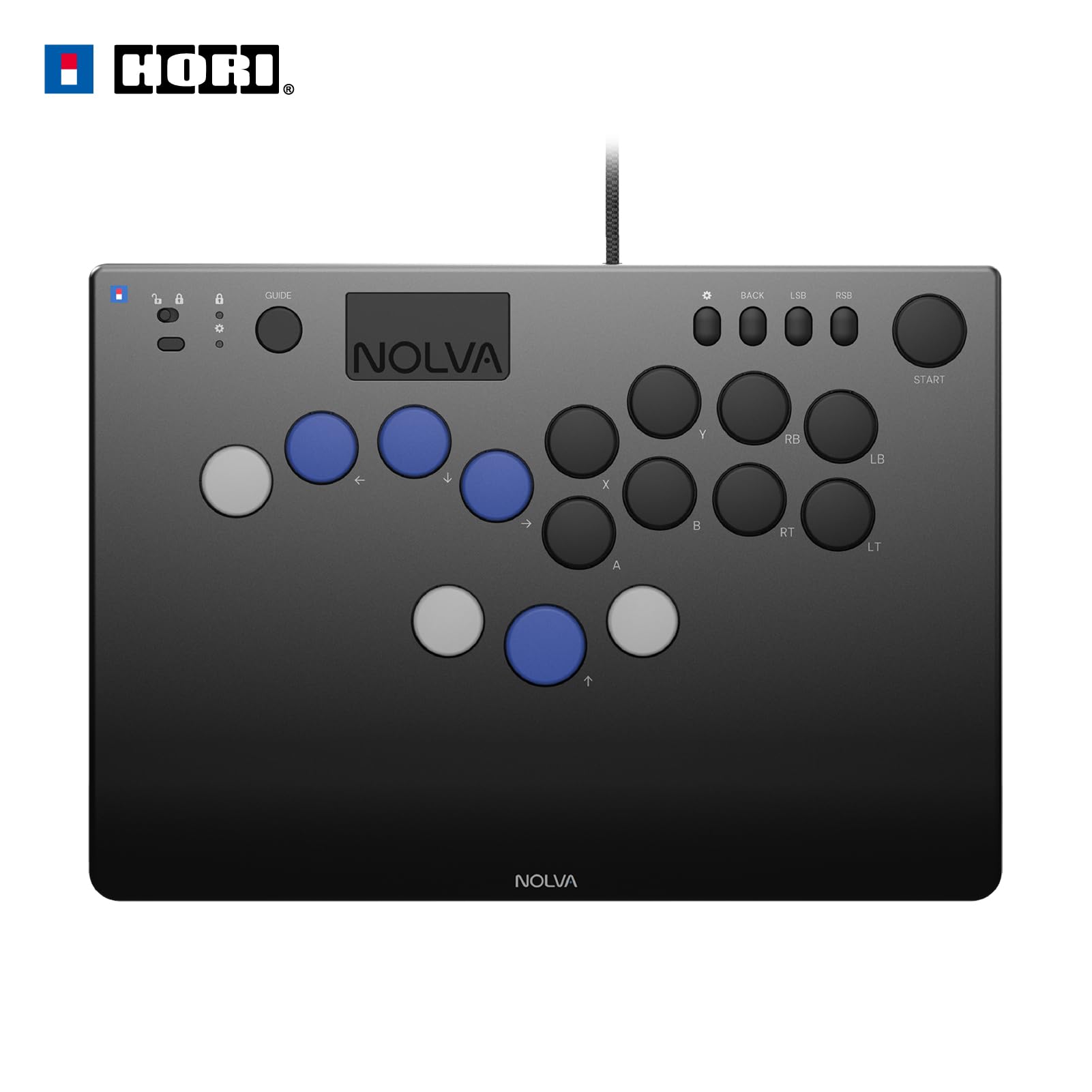 

NOLVA Mechanical Arcade Controller for Windows PC All-Button [Japan only] чорний