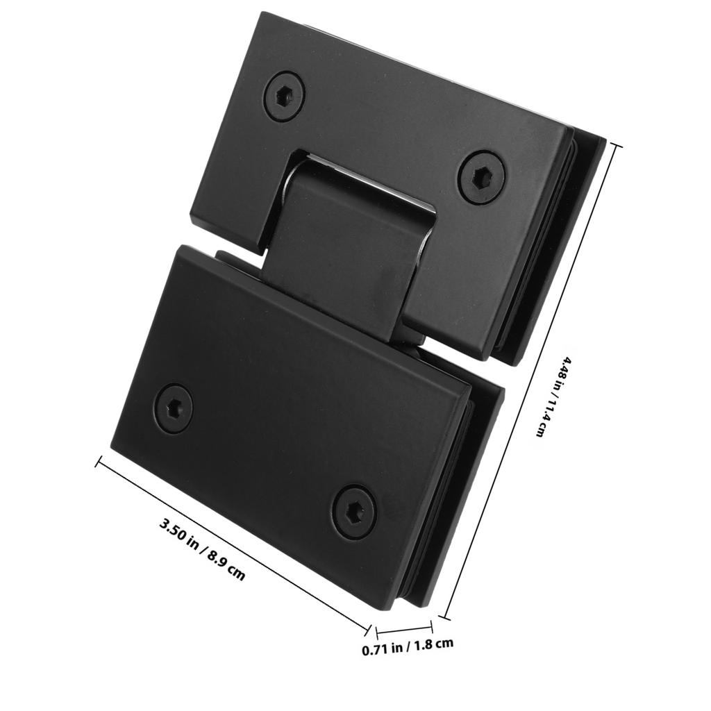 Glass Door Hinge Shower Glass Clamp Stainless for Bathroom Shower Door Hardware Heavy Duty Metal Hinge Part Hinges To Repair