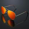 Latest Stylish Male Sunglasses Aviator Classic Driving Sun Eyewear Alloy Metal Frame Mirror Leisure Fishing Male/women Eyeglass UV Protection 400