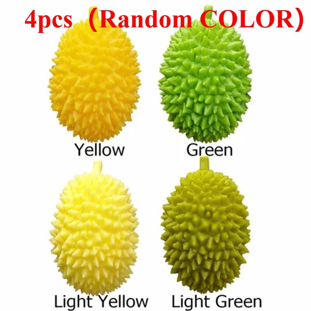 Soft Durian Squishy Stress Balls Squeeze Toys Stretchy Fruit Stress Relief Squeeze Ball Squishy Fidget Toy for Adults Kids