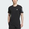 New Adidas T Shirts Men Black JF1473
