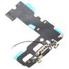 Charging Port Flex Cable USB Charging Port Dock Connector Flex Cord Replacement for IPhone 7Black