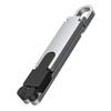 Mini Portable Keychain Phone Stand Aviation Aluminum Anti-slip Adjustable for Travel Live Streaming Vlog Shooting