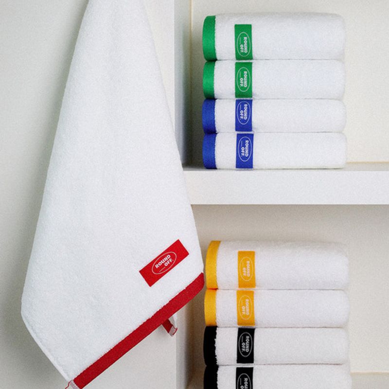 Songwol Towel 1 Percentage Blueberry 180g 30-Count Combed Towel 4P