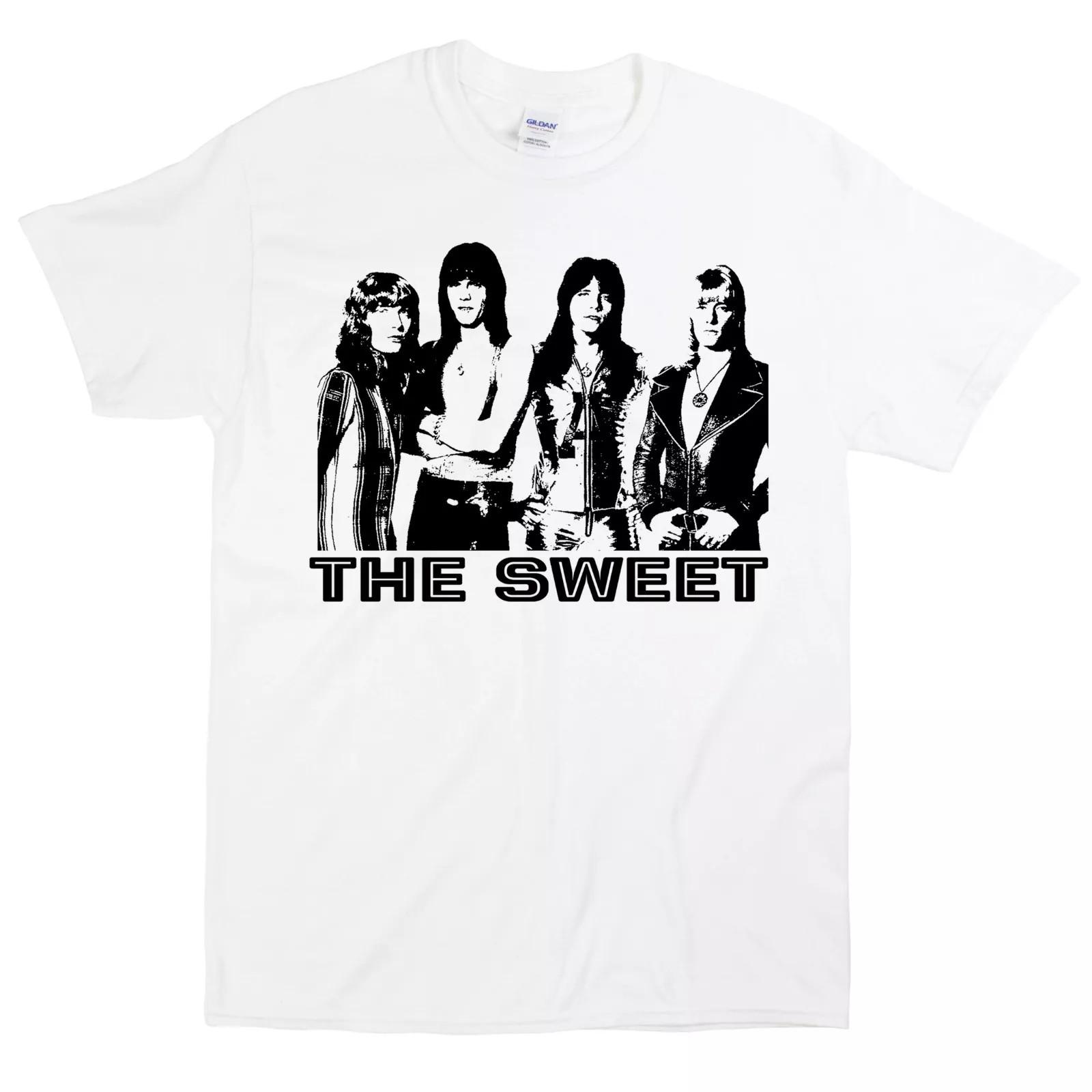 The Sweet Glam Rock T-shirt, Muusic Rock Punk Retro Shirt Unisex Tee S