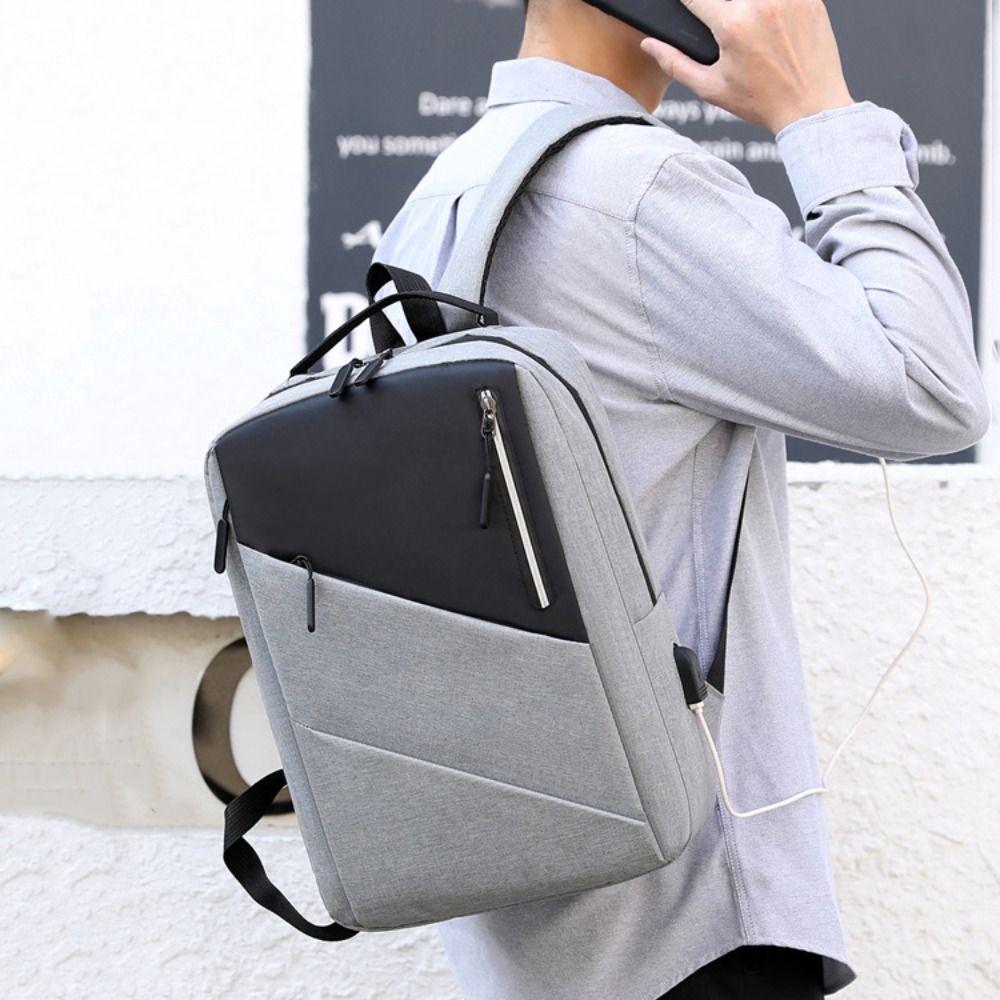 Multi-pockets Men's Backpack Nylon Business Shoulder Bags Casual Laptop Backpack Sports