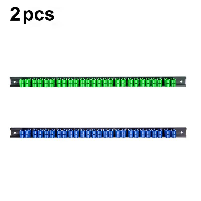 1/2PCS Wall Mount Screwdriver Plier Storage Hammer/pliers/screwdriver Manual Tools Integrated Storage Base Stand Plastic Rail