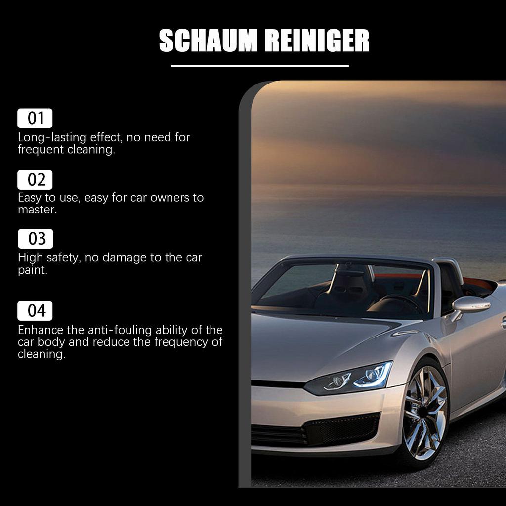 Homonth Car Cleaning Spray And Dirt From The Car Surface, Cleans, Cares, Renovates And Maintains 100ML