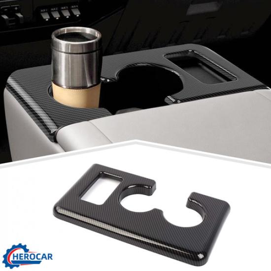 Center Console Cup Holder Frame Trim Cover For Frod F250/F350/F450/F550 2008-16