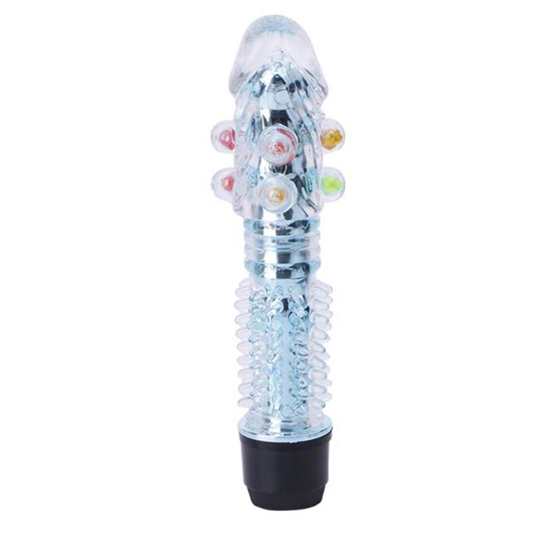 Waterproof Women Glow Stick Style Silicone Vibrator G-Spot Massager Adult Toys