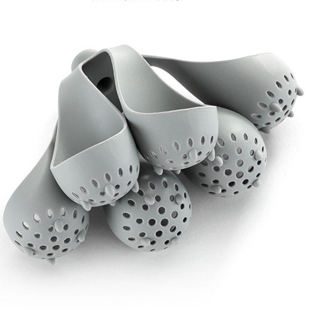 6 Hole Egg Cooker Silicone Cooking Egg Storage Rack Kitchen Gadget Boiled Egg Holder  Home
