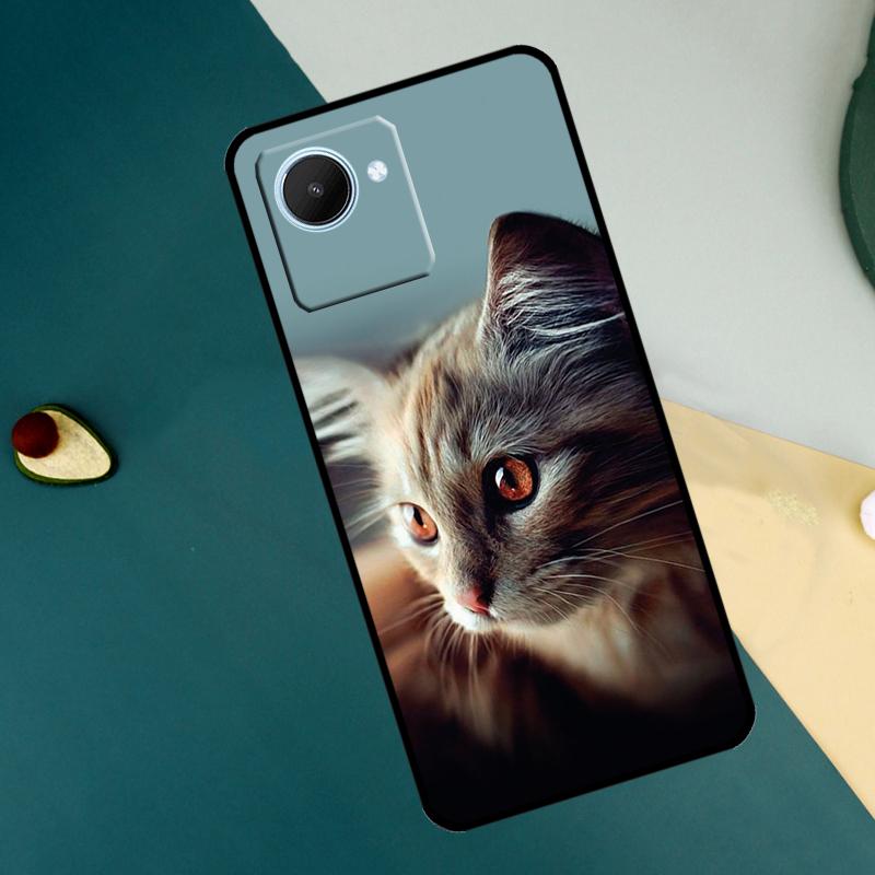 Kitted Cats Cute For Realme C55 C71 C75 C67 C63 C51 C61 C53 C35 C65 11 12 13 14 15 Pro Plus GT6 GT7 Pro Case