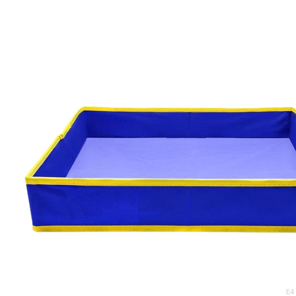 Sandbox Tray ,Children Toy Tray, Smooth , Large Space, Easy to Carry, Portable ,Polyester Sandbox,