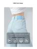 Blue High-Waisted Wide-Leg Jeans: Women's Slimming Loose Straight-Leg Pants, Spring 2026 New Style.