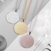 Ayatul Kursi Sutra Stainless Steel Necklace Islamic Muslim Calligraphy Arabian God Messenger Jewelry Ramadhan Festival Gift