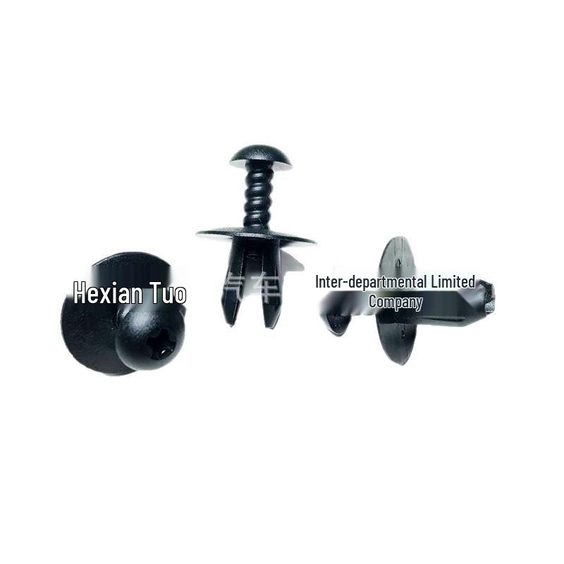 

Mercedes-Benz Front & Rear Bumper, Fender Vent, Grille, Radiator, and Floor Mat Clips Clear Plastic