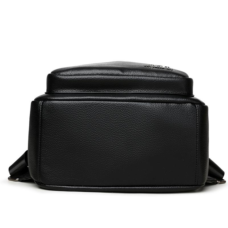 Women's PU Backpack Large Capacity Travel Multi-function Shoulder Bag