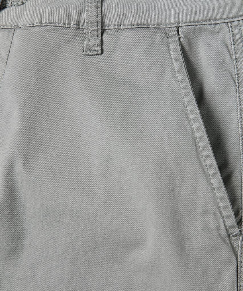 PANICALE Gray Regular Slim Fit Cotton Pants (Type B)