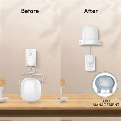 B03B-For Google Nest Wifi Pro Wall Mounting Bracket Intelligent Speaker Wall Storage Bracket Base