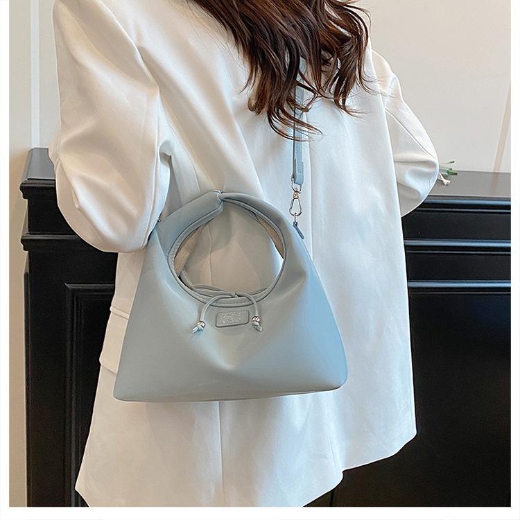 Niche bag women's 2025 spring and summer new fashion messenger bag high-end casual portable dumpling bag