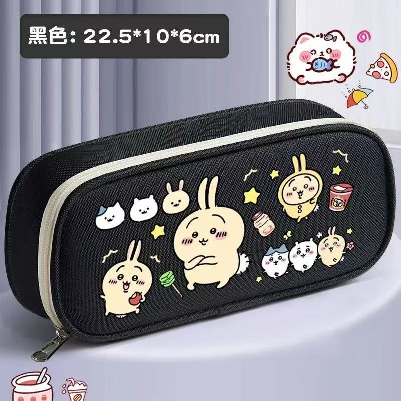 Jiika Wa Pencil Case: Cute Children's Stationery Case for Elementary School Students—Large-Capacity, Multifunctional Cartoon Pencil Case