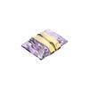 Lucent Magnetic Design Square Cut Gold Tone Ear Clips Women Ear Clips Purple 5613561
