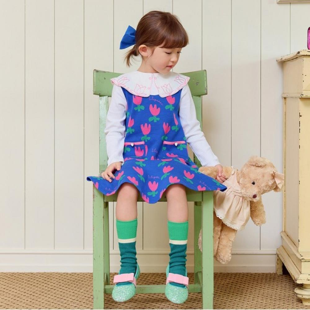 

LIlypurI Я вижу только тебя жаккардовое платье синего цвета Blue/150