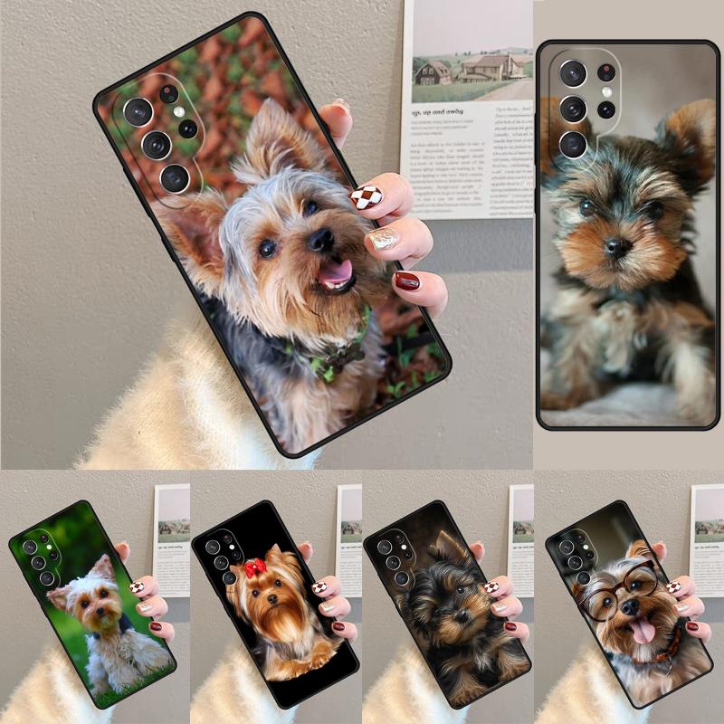 Yorkshire Terrier Hund TPU Handyhülle Für Samsung Galaxy note 10 pro S26 S25 S24 S23 S22 Ultra Plus S21 FE S20 Stoßfeste Hülle