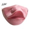 Funny Character Masque for Adults Latex Halloween Half Face Adults, Scary Horror Party Humorous Photo Booth Props with Elastic Strap Cosplay, Carnival
