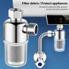Water Heater Filter Spin Down Sediment Filters Stainless Steel Leak-Proof Multifunctional Hot Water Heater Pre Filter