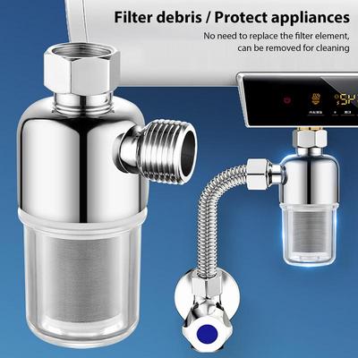 Boiler Filter Spin Down Sediment Filters Roestvrij Staal Lekvrij Multifunctionele Warmwaterboiler Voorfilter