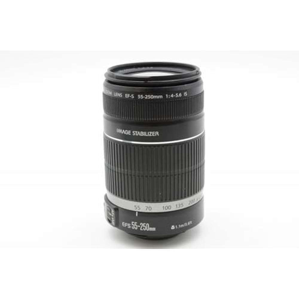 Canon Telephoto Lens EF-S55-250mm F4-5.6 IS APS-C Compatible