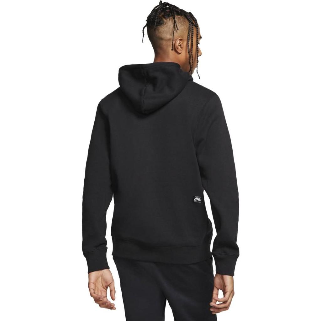 Nike Sweatshirts Men's Black Hooded Thickened Regular DM6479-010