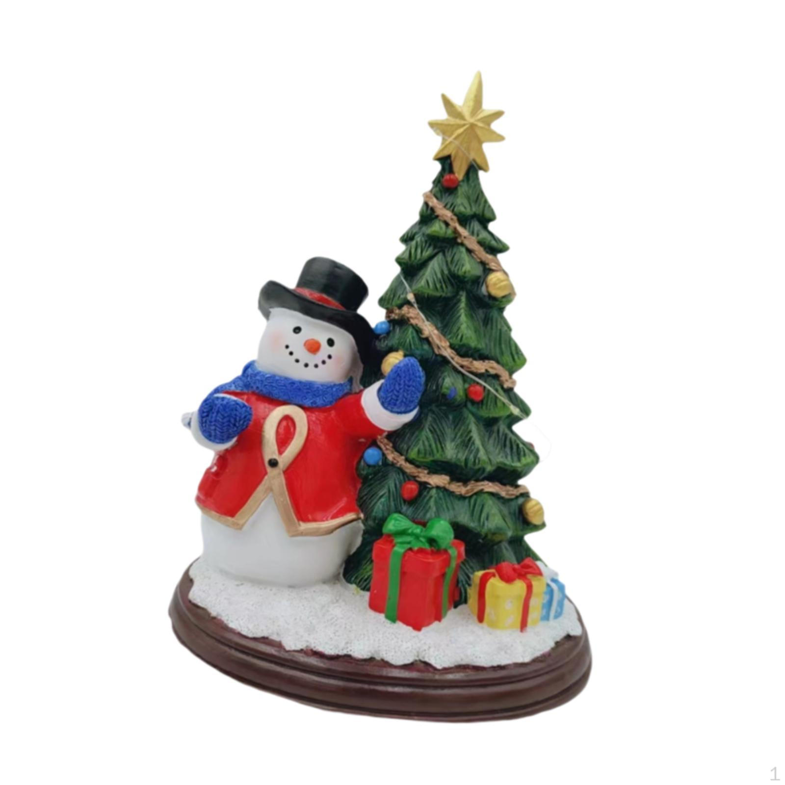 

Рождественская статуэтка, украшение для дома, декоративная статуэтка для стола в кафе