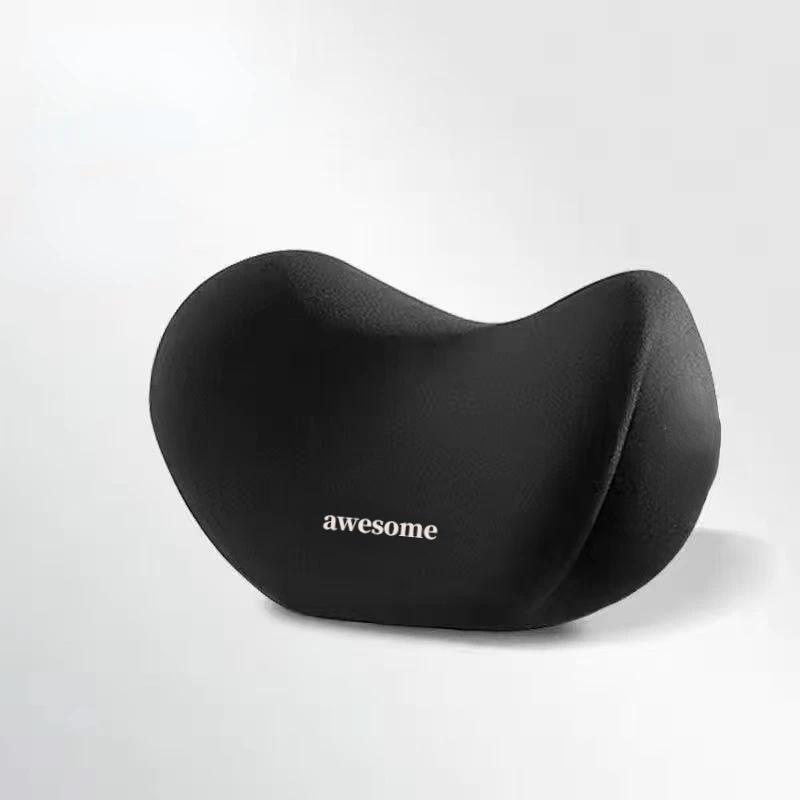 Car Neck Headrest Pillow Memory Foam Waist Cushion Lumbar Support Backrest Travel Neck Cushion Protection Car Vehicle Supplies