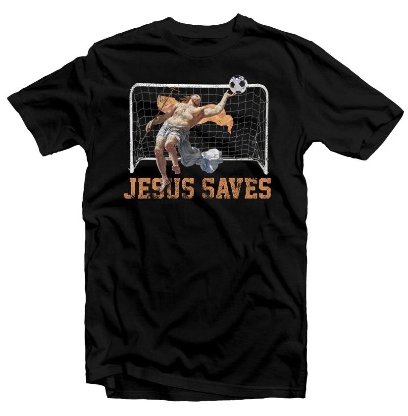 JESUS Christ Saves funny Christmas XMASS gift present cotton t-shirt 8983 S