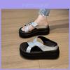 Stylish High Platform Summer Sandals For Women With Soft Pu Material And Non-slip Design