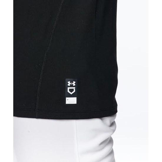 Under Armour Baseball Base Layer UA HeatGear Comfort Fitted Long Sleeve Mock Neck Shirt Mens