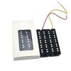 Electric Bass Pickup Set with Double Magnet Row For Thick Growly Sound and Noise Reduction, 5 Strings Bass Pickup Set