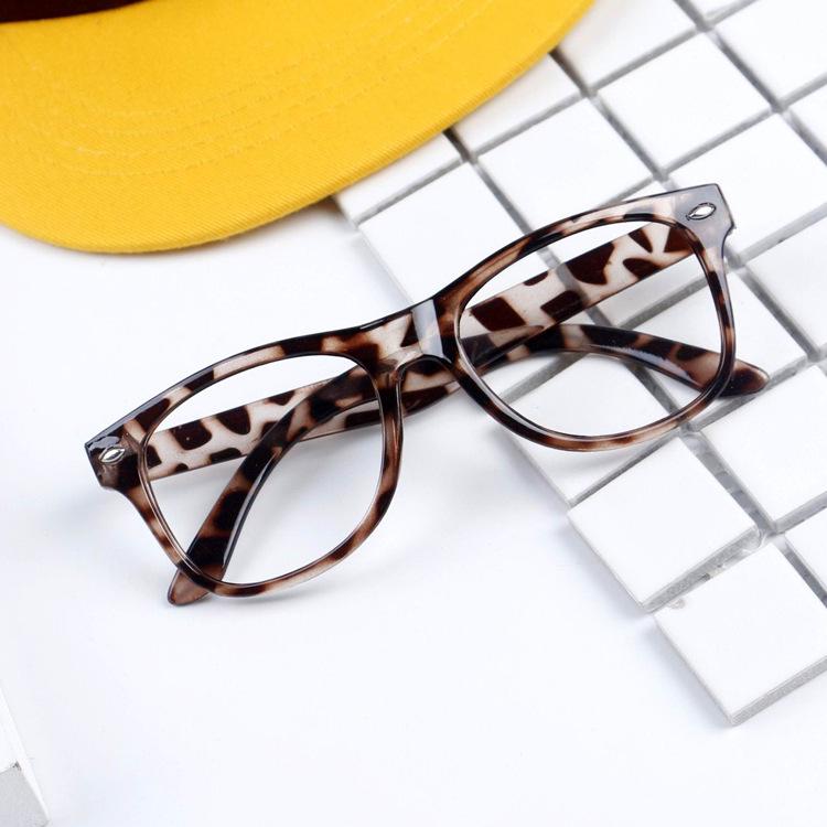 

«Оправа для детских очков в корейском стиле с декоративными рисовыми гвоздиками — модные очки для детей с близорукостью» цветной печати леопарда