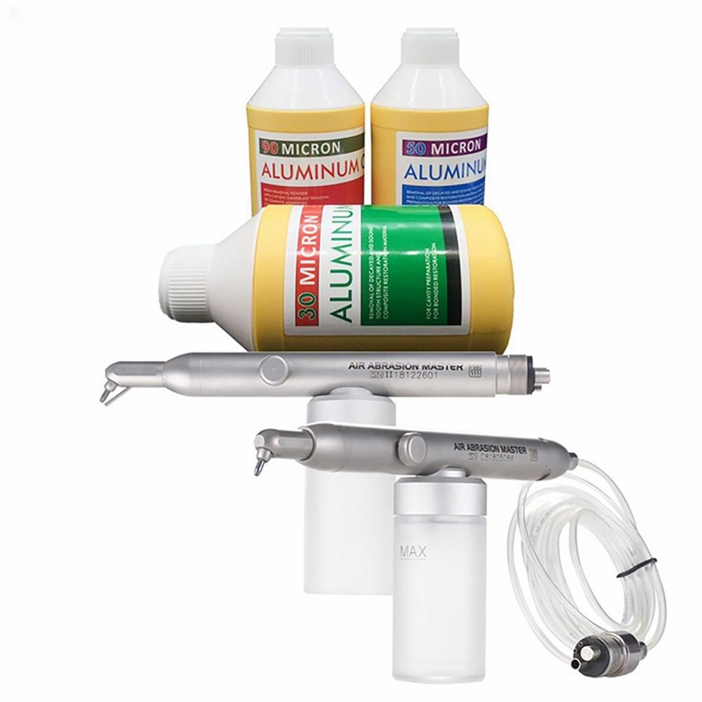 1 Bottle Dental Alumina Powder 90 50 30um Micron Aluminum Powder For Microblaster Sandblasting Machine Sandblaster Dentistry Tool